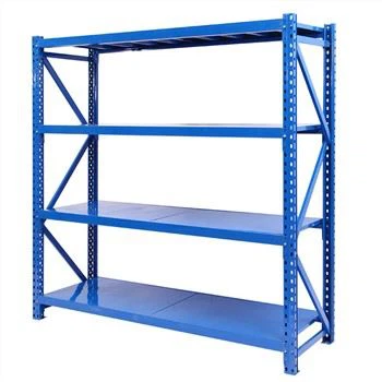 Penyimpanan Rak Boleh Laras Tugas Sederhana/ Gudang/Rak Paparan Kimpalan Logam Keluli Rak Span Panjang/ Rak Rak Boleh Disesuaikan Jualan Langsung Kilang